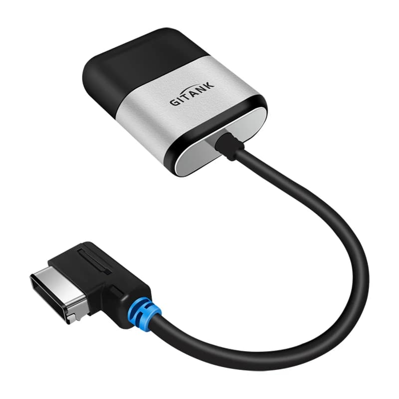 Bluetooth 5.0 GITANK car kit for Mercedes-Benz, wireless adapter for multimedia music interface, compatible with Android iPhone smartphone