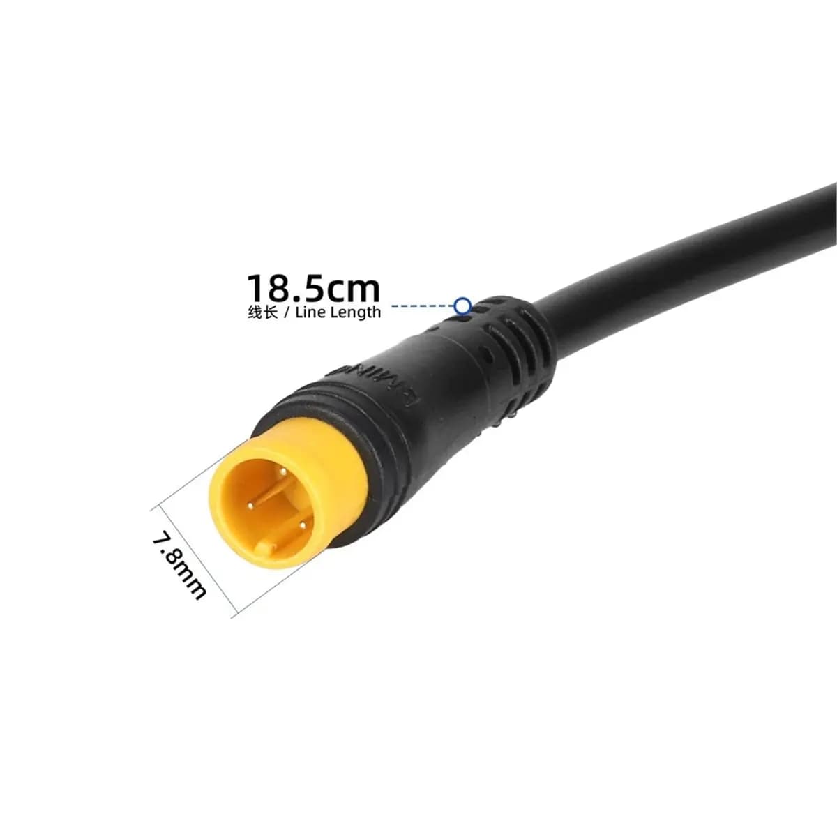 (X07A) Faro Anteriore per Monopattino Elettrico, Luce LED Impermeabile per Bicicletta Elettrica, Compatibile con Kukirin G2 Pro DB
