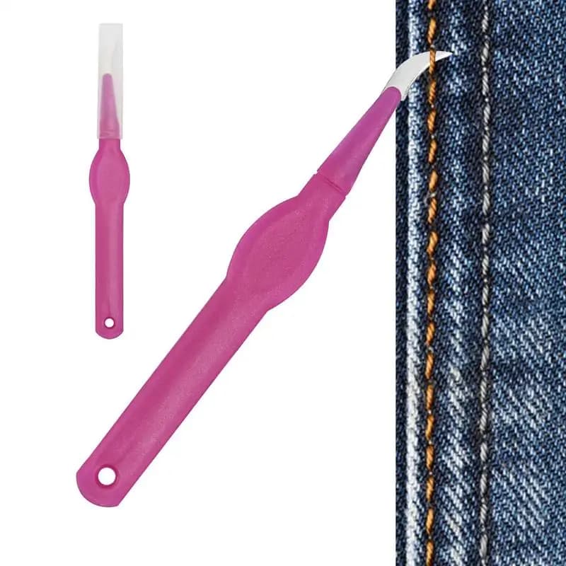 Filo per cucire Unpicker Filo Unpicker Cutter Remover Strumento portatile antiscivolo per rimozione cucitura Strumento per ricamo cucito