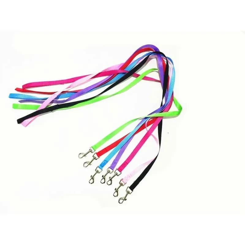 Guinzaglio per imbracatura per collare per cani in nylon lungo 7 colori per passeggiate quotidianamente Guinzaglio per addestramento opzionale con larghezza 1,5 cm
