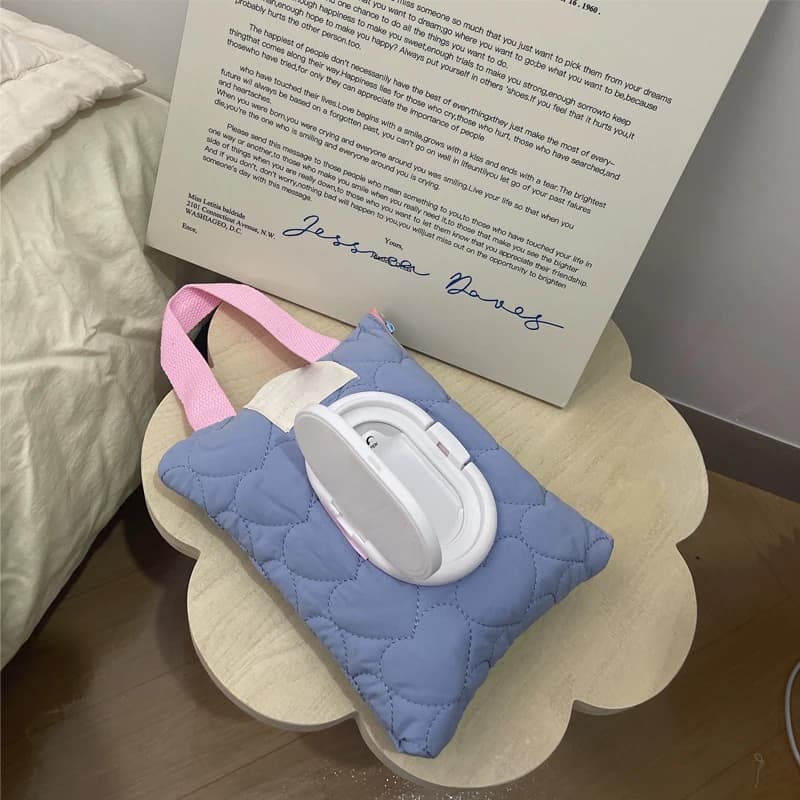 Accessori per passeggino: Custodia porta salviette solide, porta salviette umidificate, borsa da appendere per passeggino, porta fazzoletti ad asciugatura rapida per il trasporto.