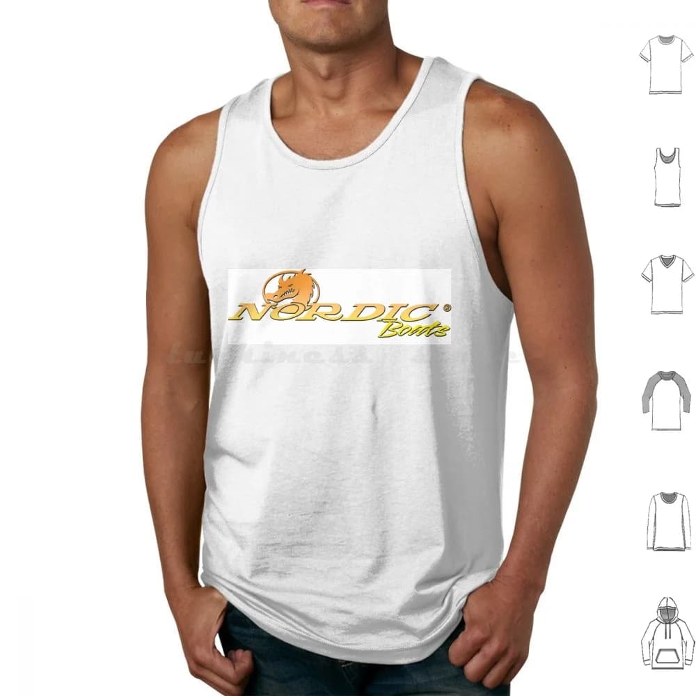 Nordic Boats Sun Dragon Classic Tank Tops Stampa Cotone Nordic Hat Nordic Boat Nordic Boat Hat Anchor Shoot Out Loto Lake