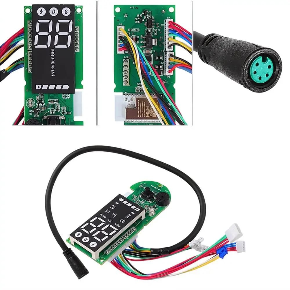 For For 4 Pro 2nd Gen E Scooter Dashboard Replacement Circuit Board Display Screen Repair Hardware Accessory