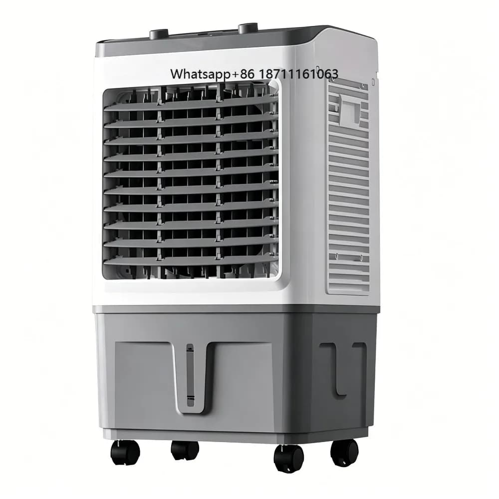 Electric 3-Speed Evaporative Air Cooler 300W Remote Control Water Cooling Fan 40L Large Top Fill Water Tank