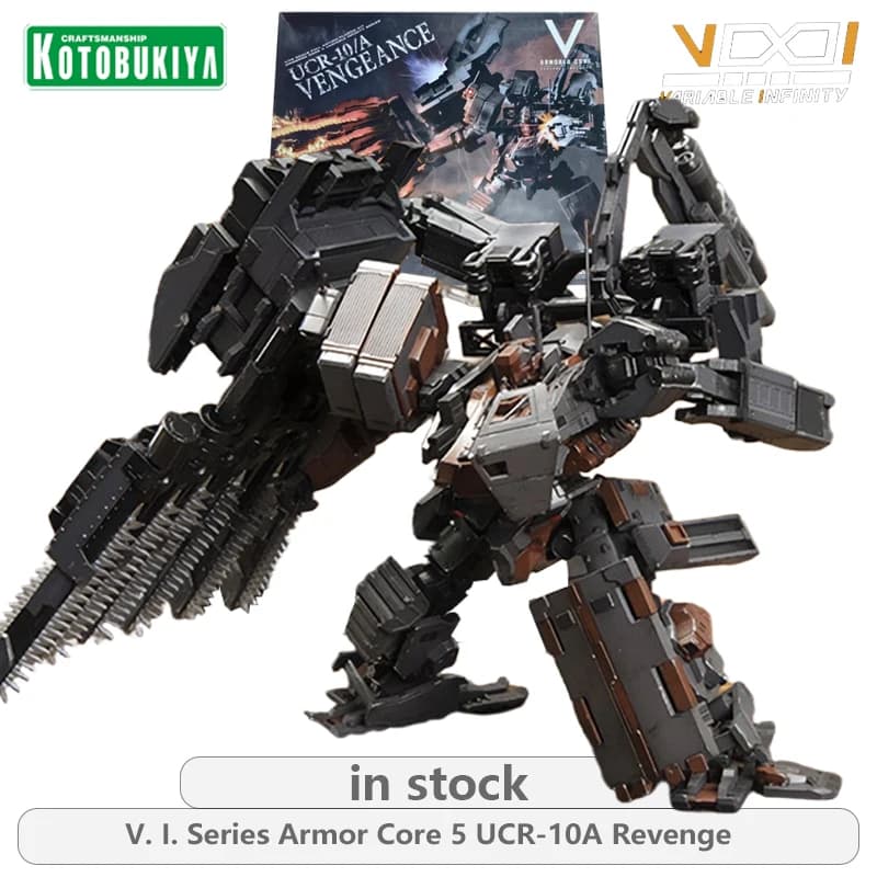 KOTOBUKIYA Originale VIJ Serie Armor Core 5 UCR-10A Revenge Action Figure Modello di assemblaggio Giocattoli Modello mobile Regali per ragazzi