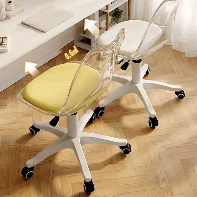 Sedie moderne alla moda Gamer Home Schienale Sedia da gioco Sedia da ufficio per computer Sedia da lavoro con ascensore rotante per studio semplice camera da letto
