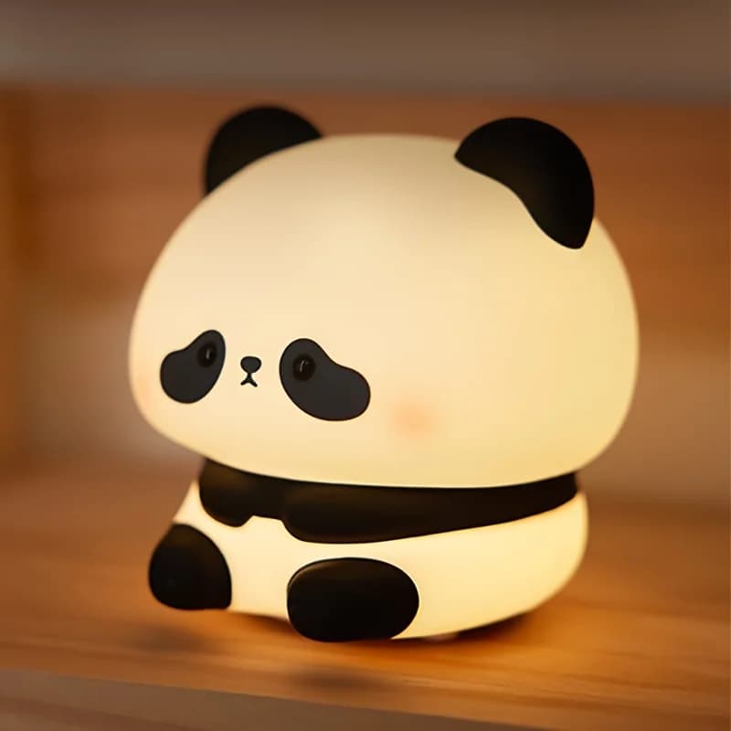 Christmas Gifts Themed Panda, Timetable Night Lights, Rechargeable Bedside Lights, Perfect as Birthday Gifts, New Year Gifts, Holiday Gifts