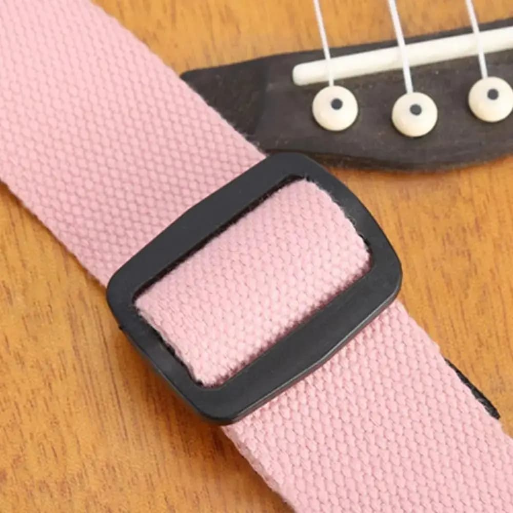 Tracolla per Chitarra Regolabile e Resistente, Cinghia per Ukulele con Gancio in Nylon, Accessorio per Strumenti Musicali