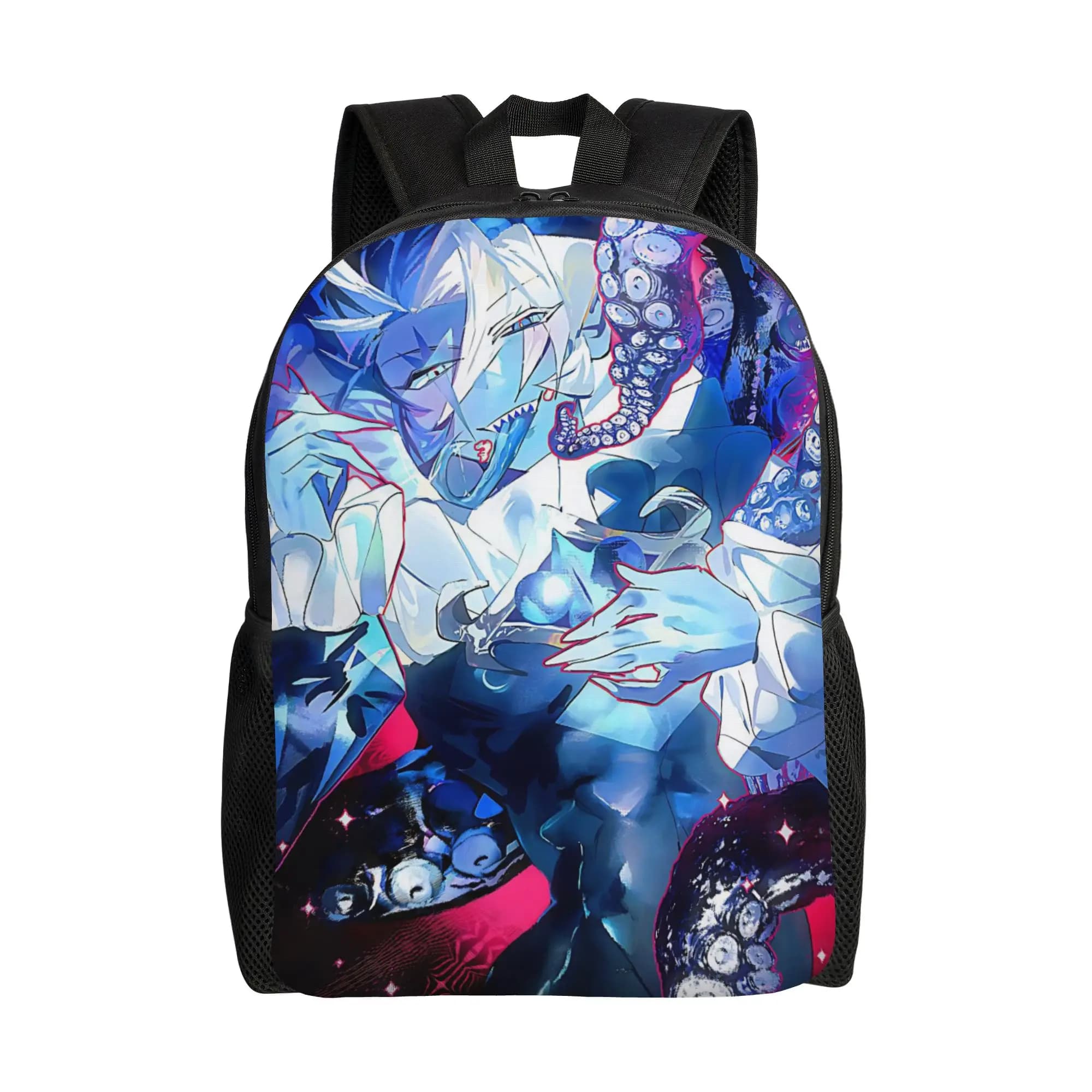 CRK Shadow Milk Cookie Run Kingdom Zaino per adolescenti, regalo per la scuola superiore, zaino da gioco a tema cartone animato per uomo e donna, borsa a tracolla per laptop