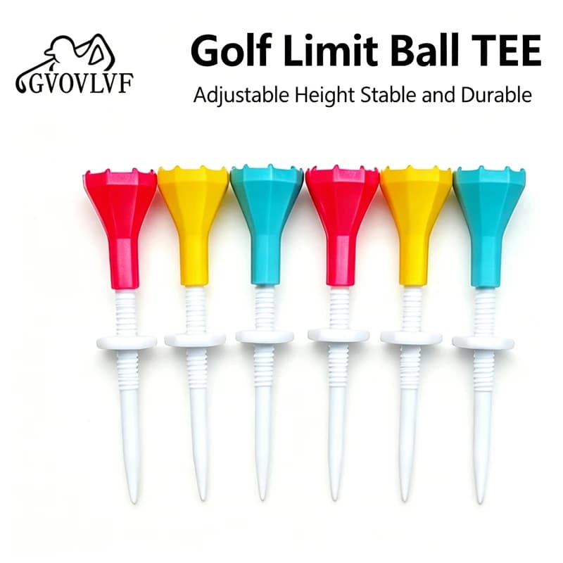 Golf Nail Tee Limited Position Ball Nail Durable Plastic Ball Holder Low Resistance Ball Ladder Tee Golf Equipment
