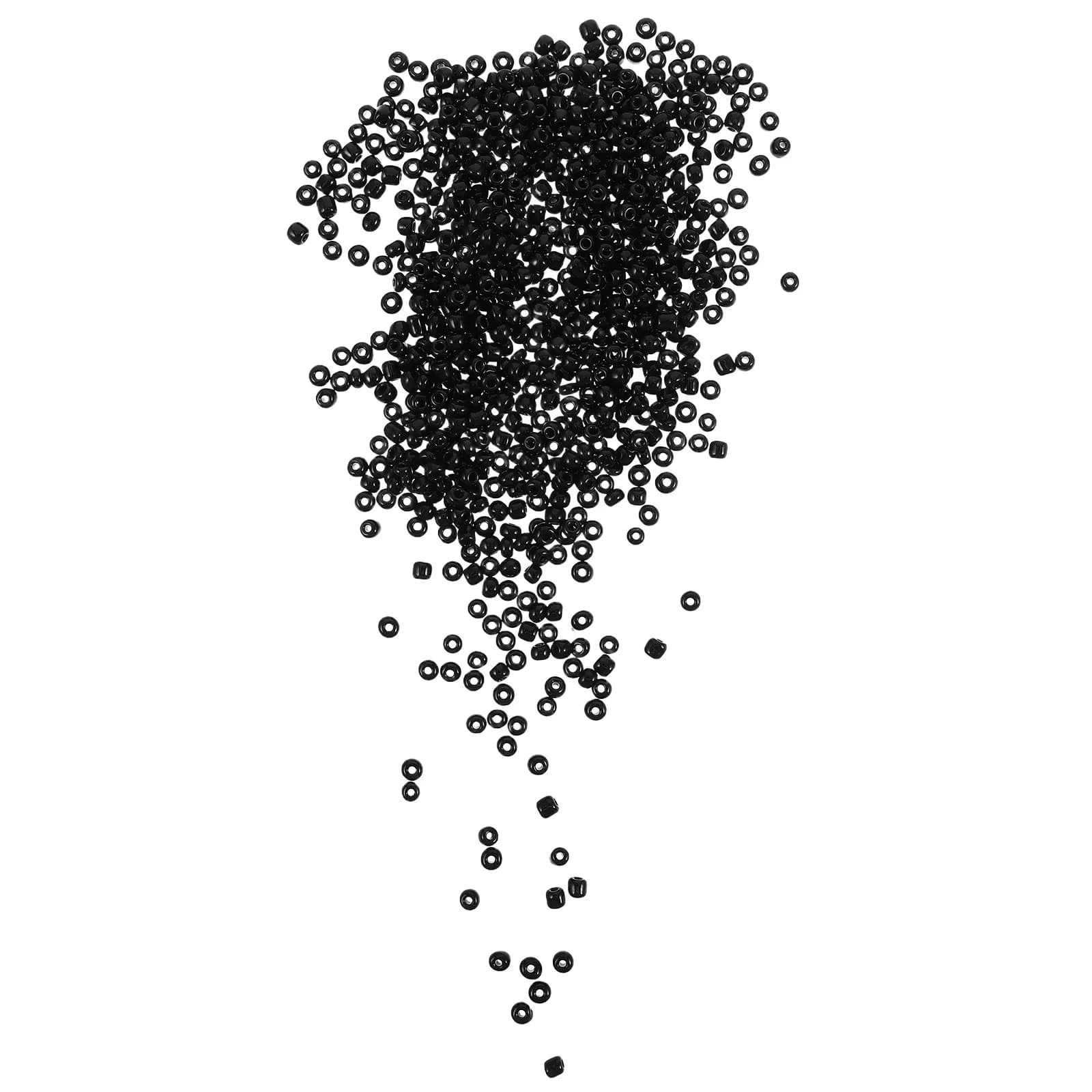 4000 Pezzi Perline per Punto Croce, Perline Distanziatrici in Vetro, Piccole Perline Rotonde Sciolte, Kit Fai da Te per Creazione Gioielli, Forniture Artigianali per Braccialetti e Collane