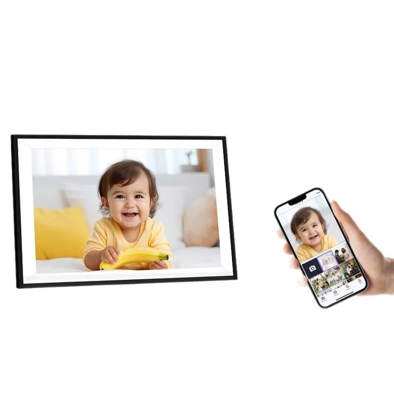 Charging Digital Photo Frame 10.1 Inch 32G ABS Support Video Playback Cross-border HD Electronic Album Smart