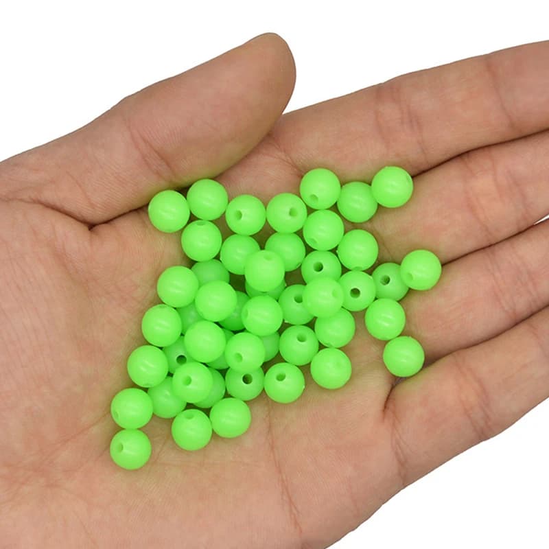 [SP] Set da 170 Pezzi di Perline Galleggianti Luminose in Gomma Morbida per la Pesca, Tubi e Guaine per Attrezzatura da Pesca