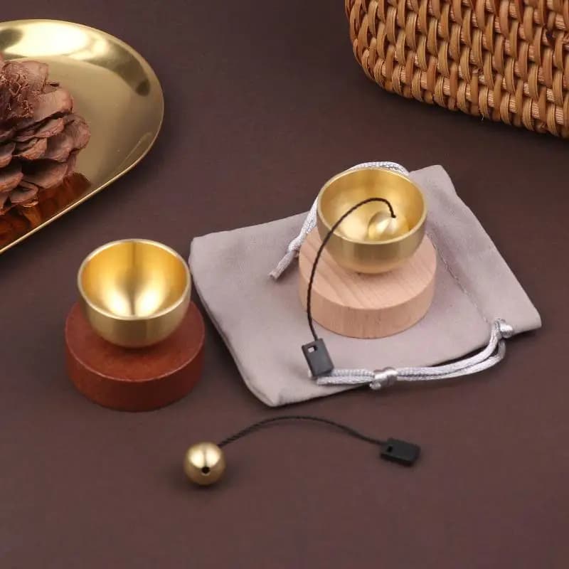 Mini Singing Bowl Set Calming Sound Bowl for Yoga Chakra Meditation Daily Stress Relief Relaxation Home Decor Accessories