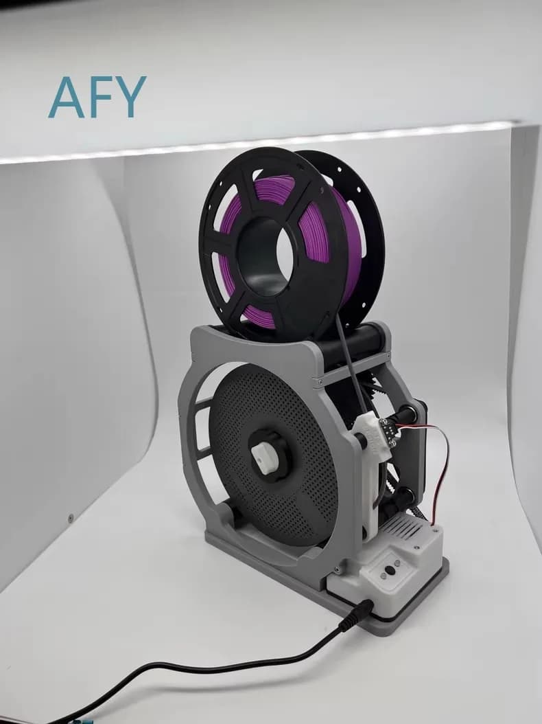 Electric 3D Filament Winder for 3D Printer for PLA ABS PETG TPU Spooling Machine with Smart Start Stop Auto Feed CNC DIY Tool