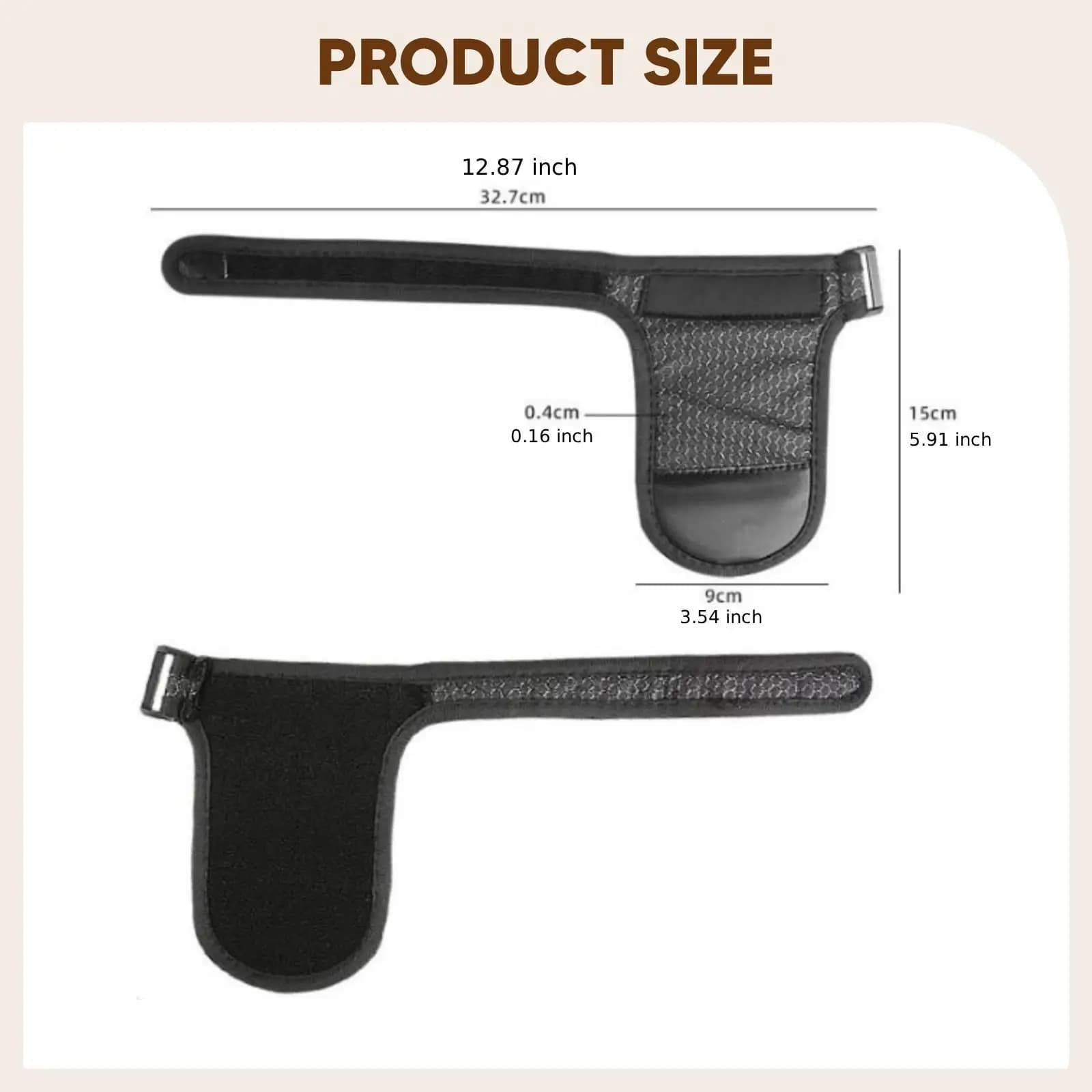 Versatile Hand Strap Utensil Holder Adjustable Wrist Cuff Assistive Device for Eating Aids for Handicap Support