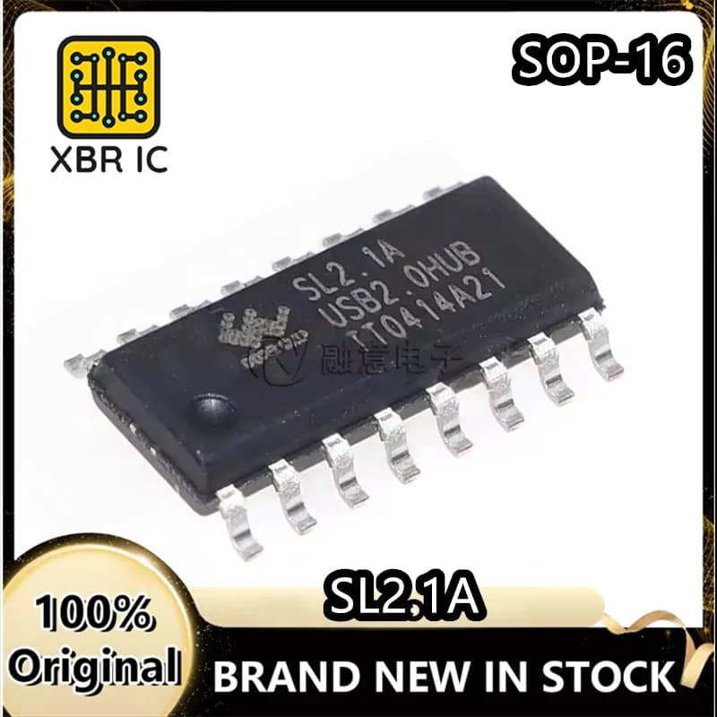 (25/60 pezzi) Pacchetto SL2.1A SOP16 chip controller HUB USB 2.0 da uno a quattro nuovo originale autentico spot consegna veloce