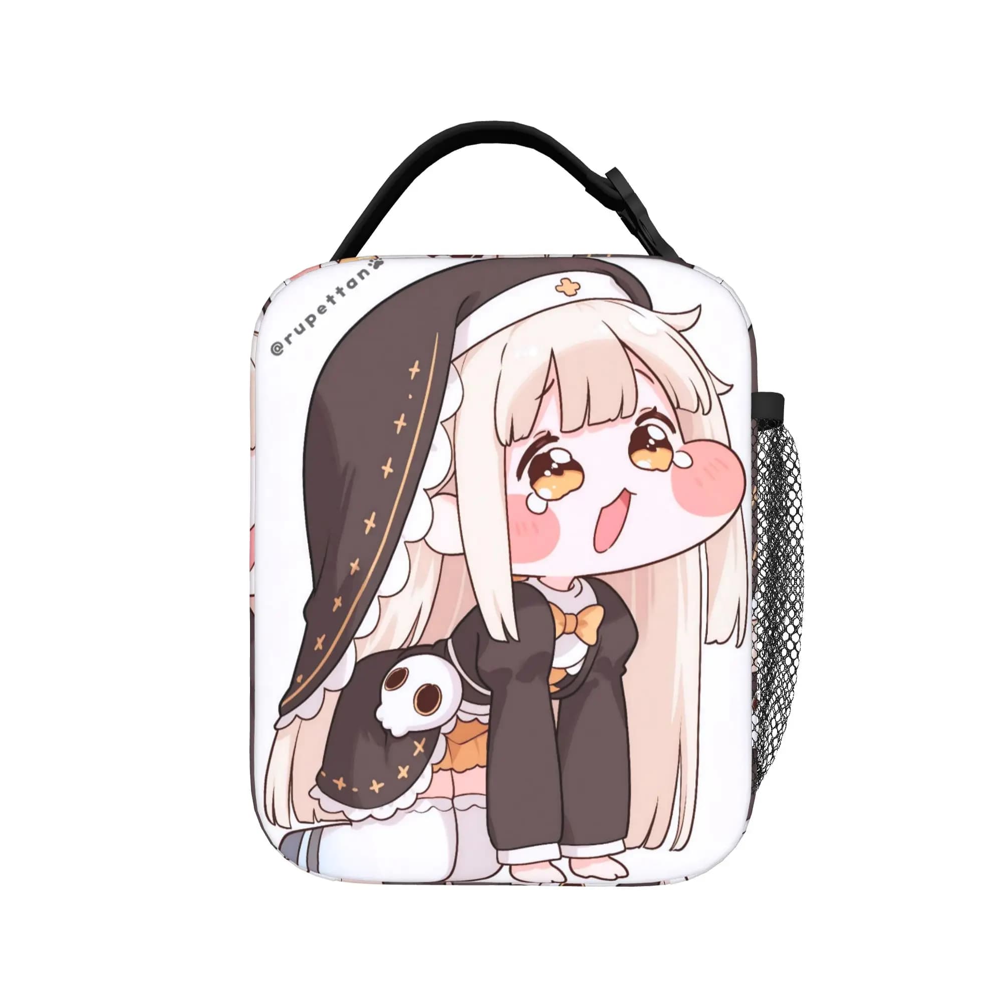 Borsa termica per il pranzo Trickcal C-Chibi Go Games per uomo e donna, contenitore per alimenti, contenitore termico portatile per picnic