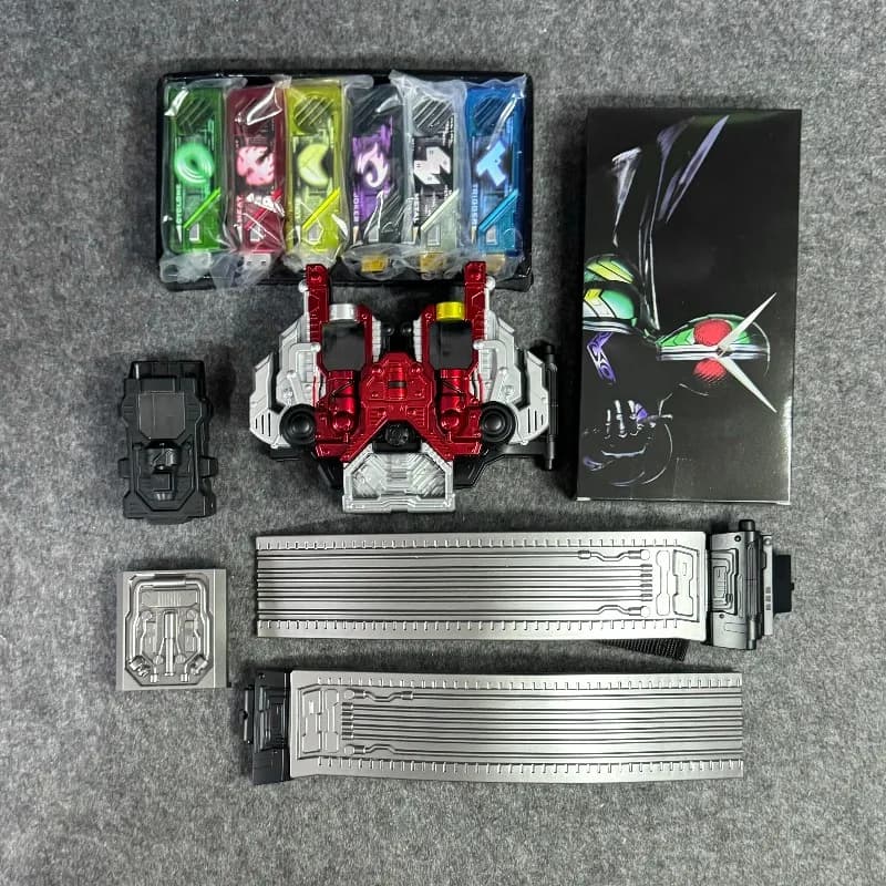 Offerta a Tempo Limitato: Cintura Giocattolo Kamen Rider CSM W2.0 con Collegamento a Infrarossi - Action Figure Anime da Collezione, Serie Classica, Ornamenti per Fan