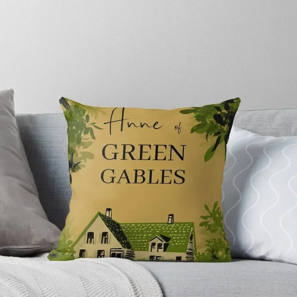 Cuscino da tiro Anne of Green Gables Cuscini decorativi anime per cuscino da divano di lusso