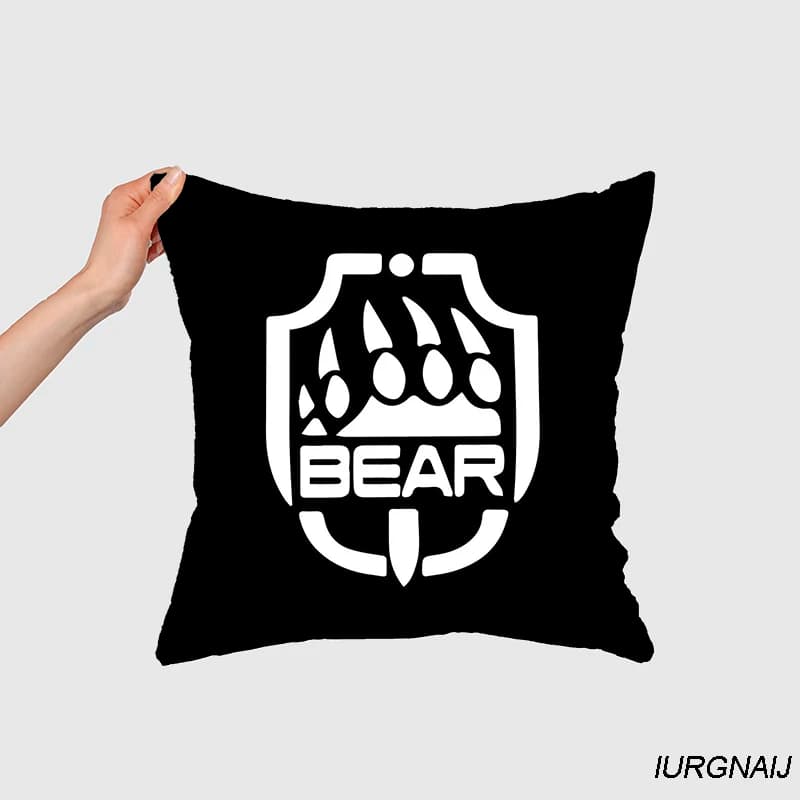 Escape From Tarkov Bear Pillow Case Gift Sofa Car Super soft Cushions Square Pillowcase Chair Pillow Cove 125