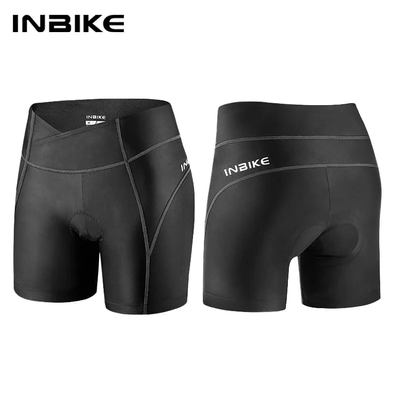INBIKE Cycling Shorts for Women, Soft Road Bike Shorts, Anti-shocket, Breathable and Comfortable MTB Slips, Intimate Clothing for Cycling SW001