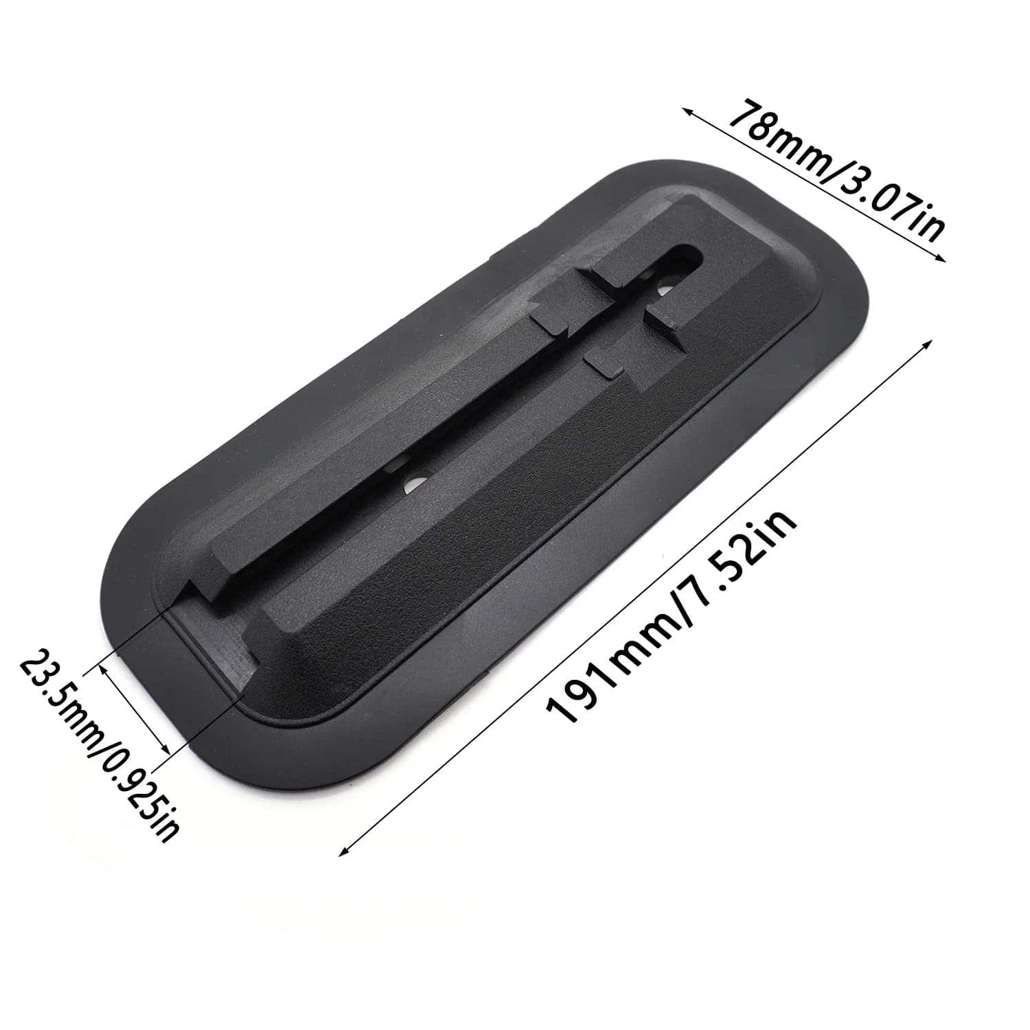 6.2KG Thrust YSIDO T90 12-24V Underwater Thruster CCW/CW Propeller with Fin Bracket & Fin Base for Kayaks Inflatable Boat Paddle