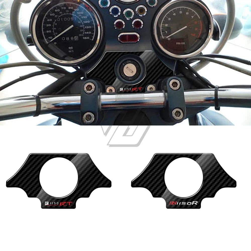 Defender triple top 3D carbon effect yoke for BMW Motorrad R1150R 2001-2005