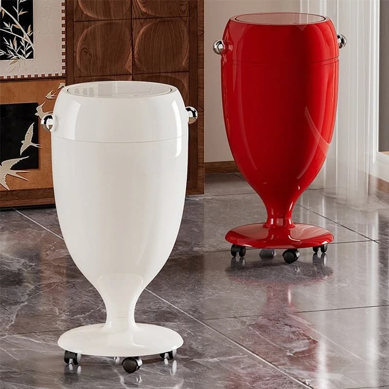 Can Large Capacity Wastebasket Kitchen Garbage Recycle Bin Toilet Cleaning