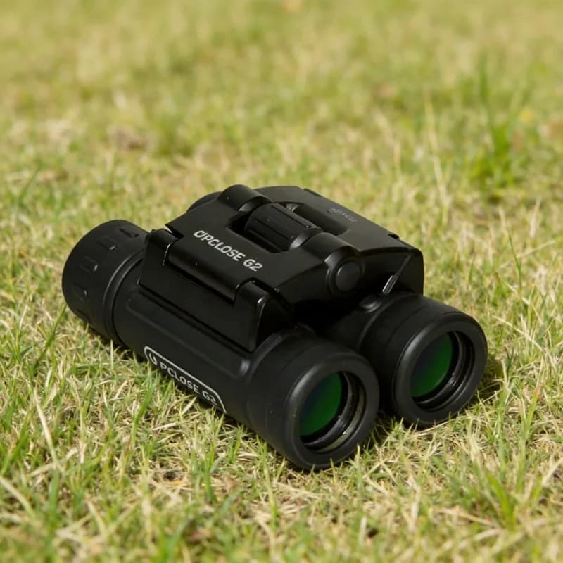 Binocolo Portatile Celestron G2 10X25, Alta Potenza HD, Visione Notturna, Pieghevole in Metallo, Binocolo Professionale per Esterni