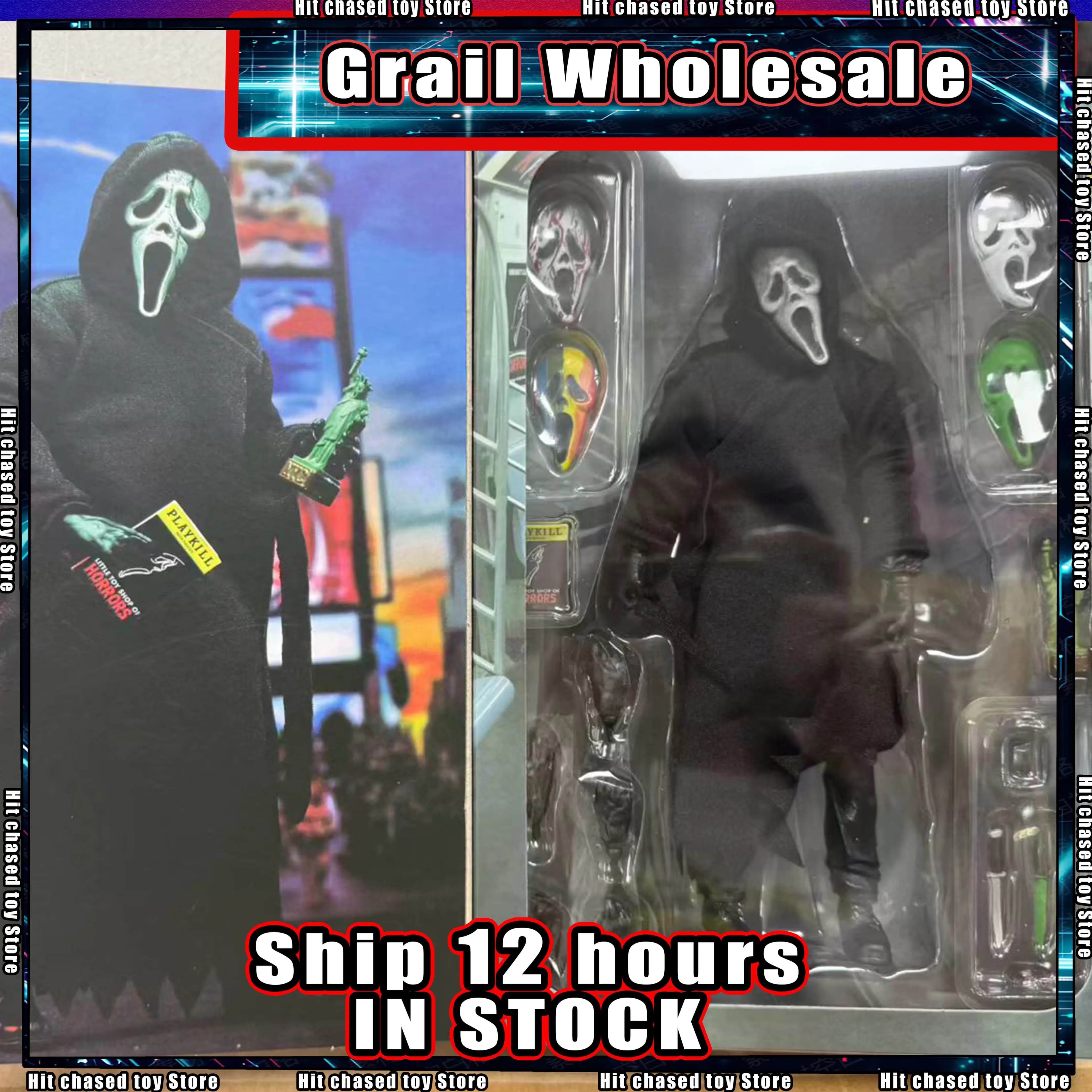 Nuova Action Figure Articolata KO NECA Scream Ghostface Killer, Edizione Limitata 3a, Giocattolo da Collezione