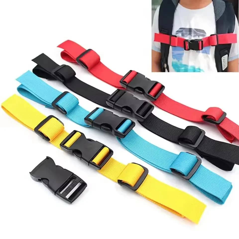 Cinghia Pettorale Regolabile Antiscivolo per Zaino, Tracolla Tattica Resistente per Campeggio e Escursionismo, Accessori per Borse