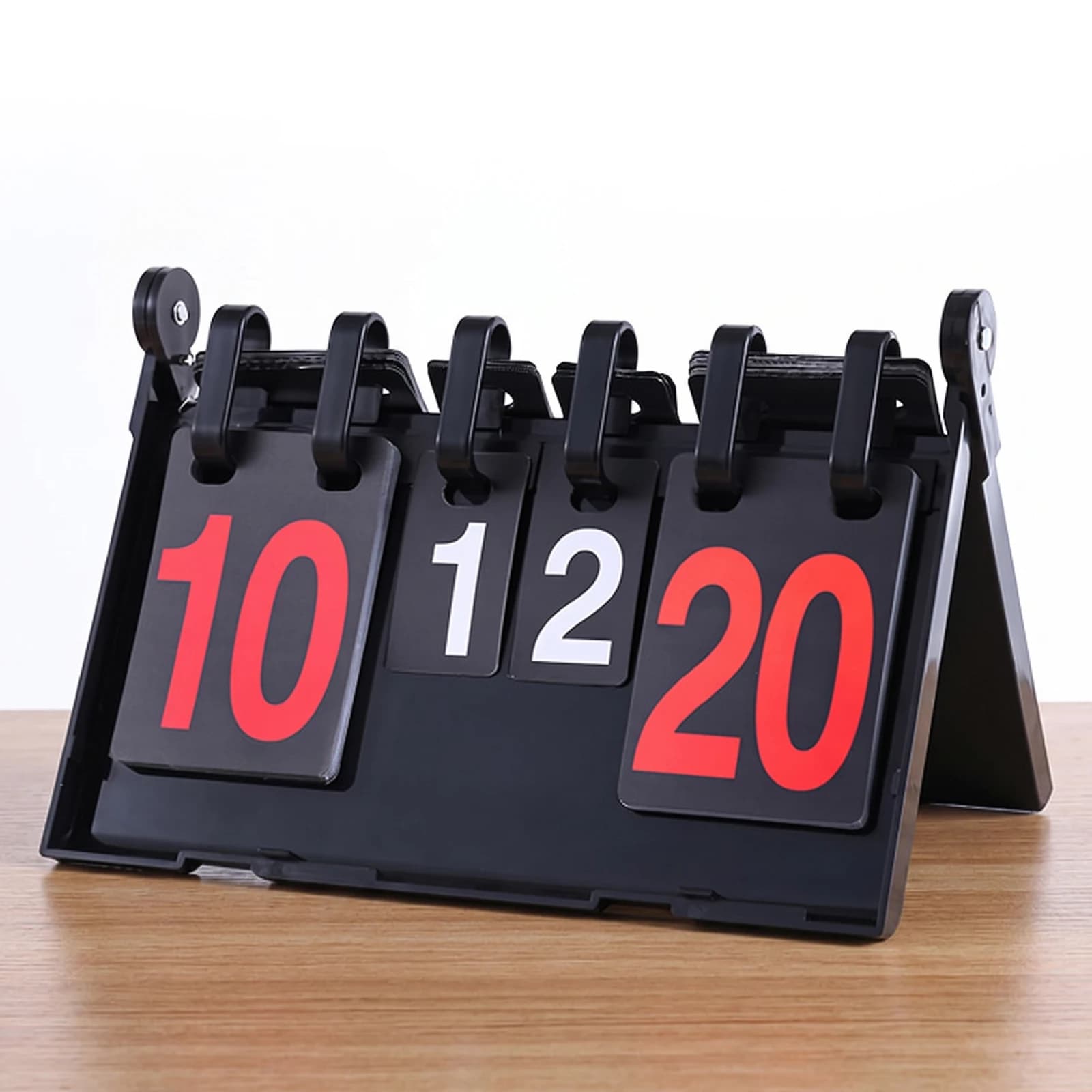 Portable Scoreboard Waterproof Double-Sided Score Keeper with Large Numbers for Volleyball Ping Pong Cornhole Baseball Games