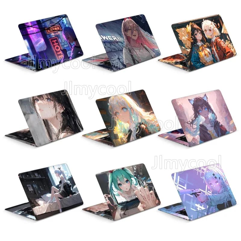 FAI DA TE Anime Copertura Adesivi Per Laptop Vinly Pelle 15-15.6 pollici Decorare Decal Sticker per Macbook/Lenovo/HP/Asus/Dell/Acer Accessori