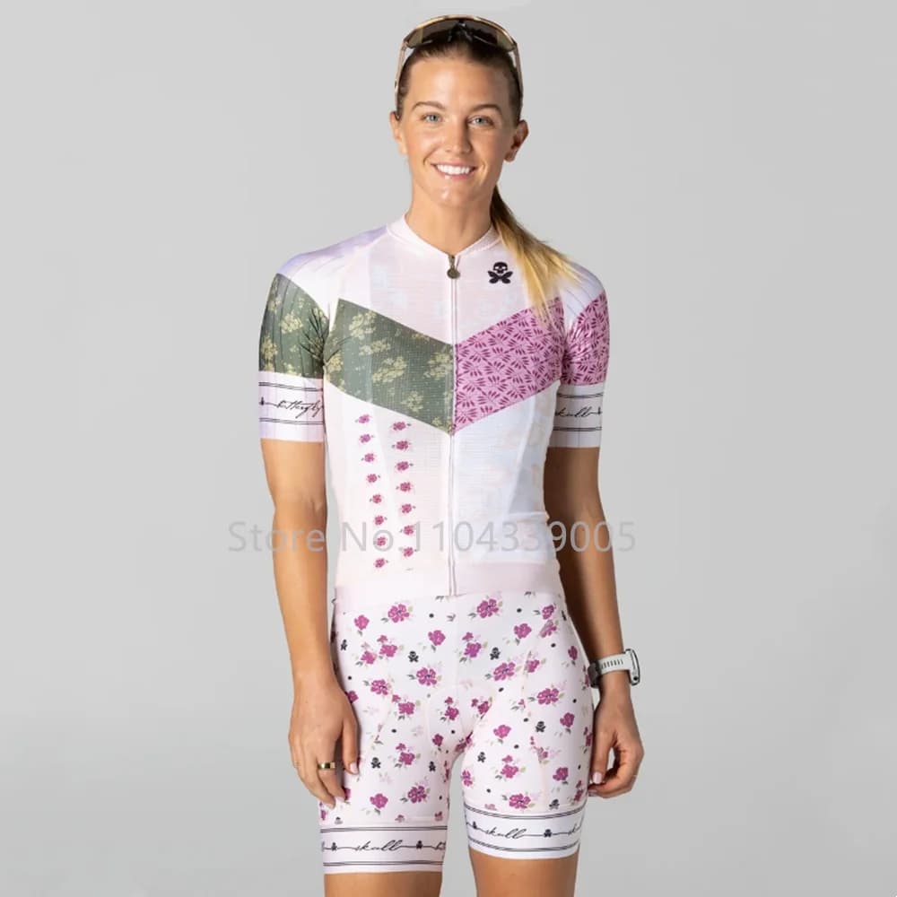 Betty 2026 Summer Lady Shorts with Short Sleeves Last Cycling Set for Bicycle Bearing Maillot Cycling Mtb Uci Suit