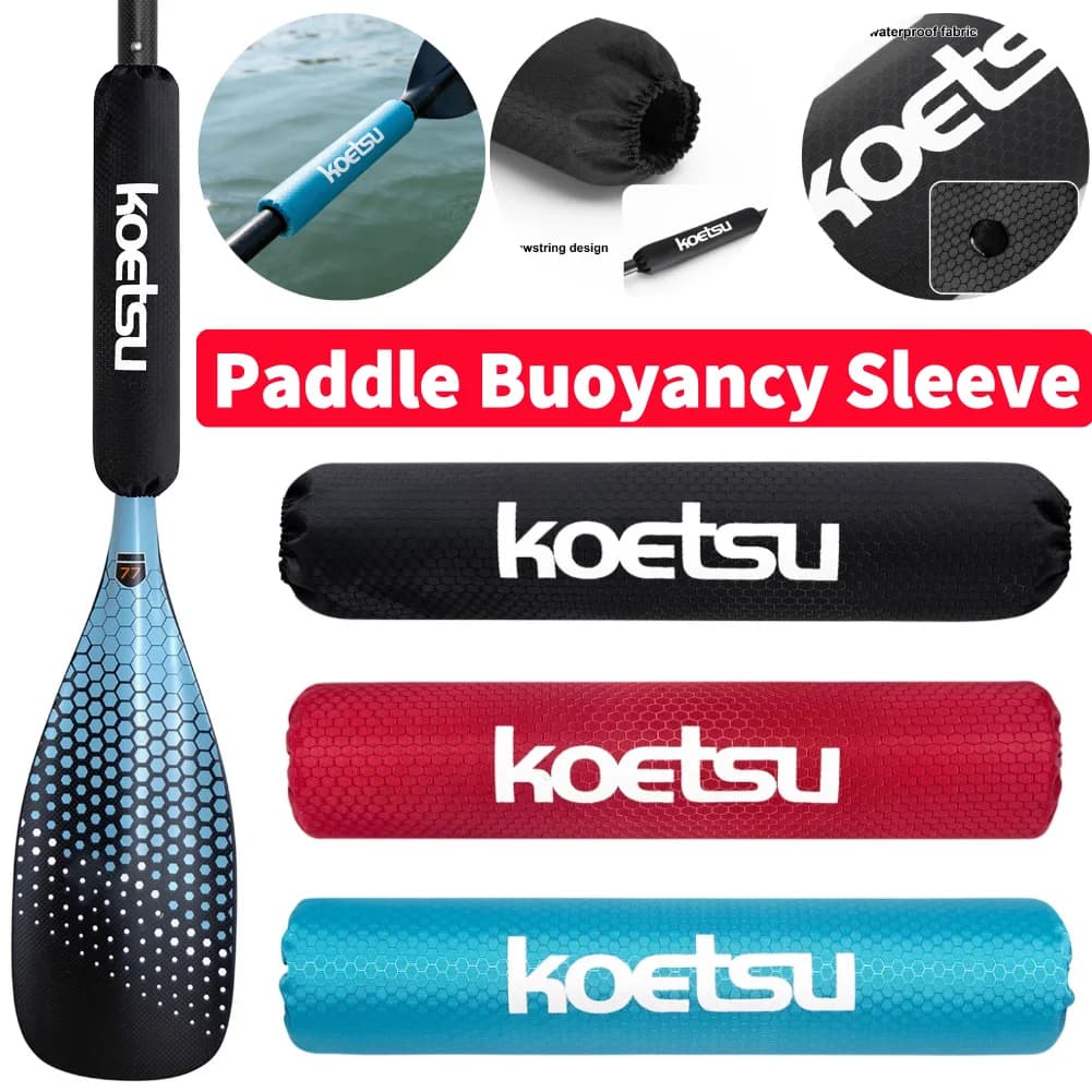 Manicotto di galleggiamento per pagaia, accessorio per SUP, accessorio per kayak, per pagaia, previene il affondamento per kayak, canoa, paddleboard