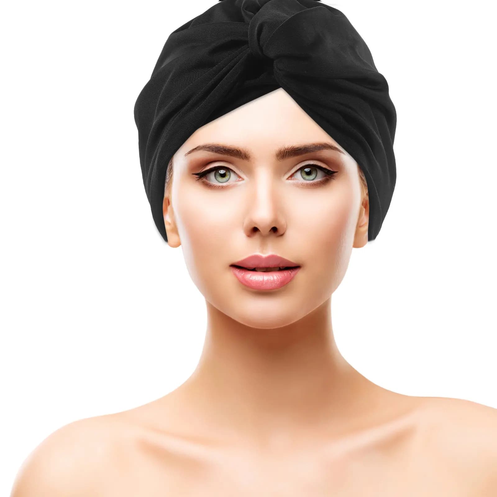 Cuffia da Nuoto per Donne Adulte, Leggera e Flessibile in Materiale Chinlon, Comoda Protezione per Capelli
