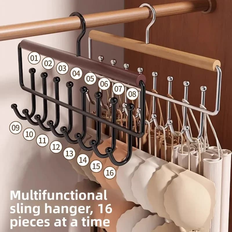 Solid Wood Wall Hanger with Steel Hook for Hanging Clothes Bags Accessories Entryway Storage Easy Installion Wood Wall Coat Rack