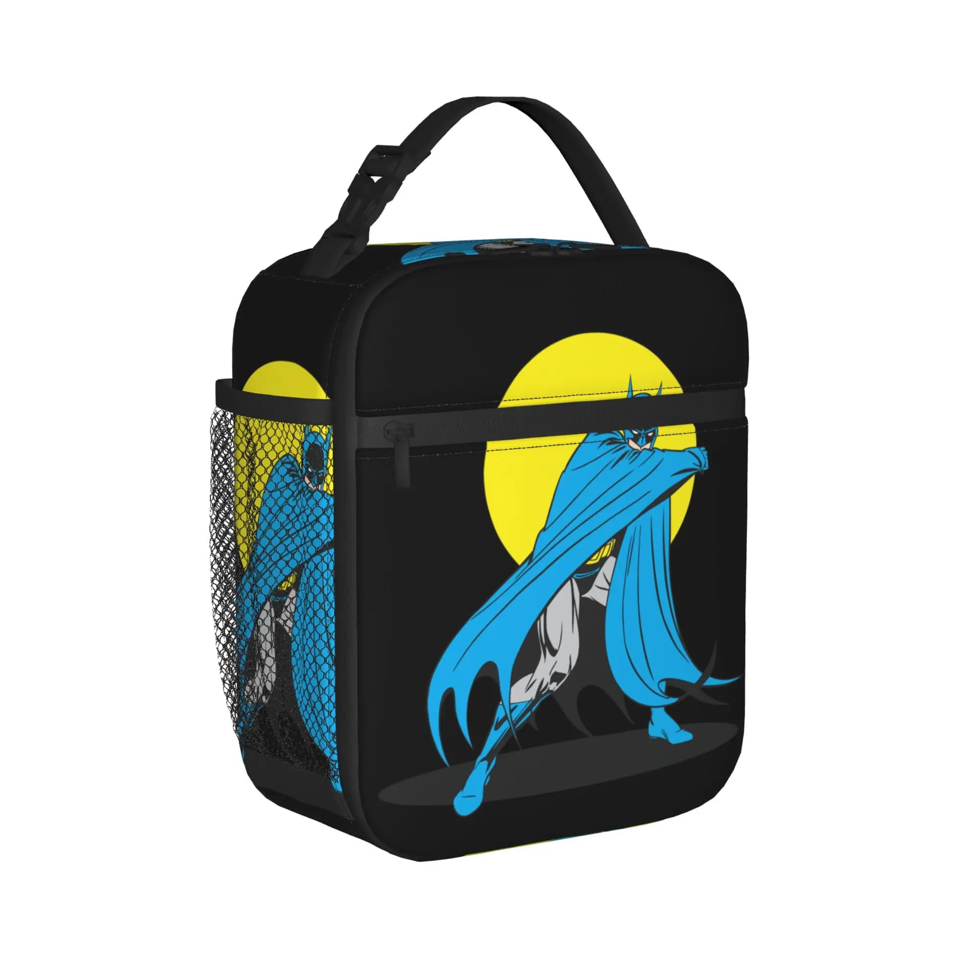 Batman Shields Himself Insulated Lunch Bags Thermal Bag Reusable,Lunch Container Large Tote Lunch Box Girl Boy Office Outdoor