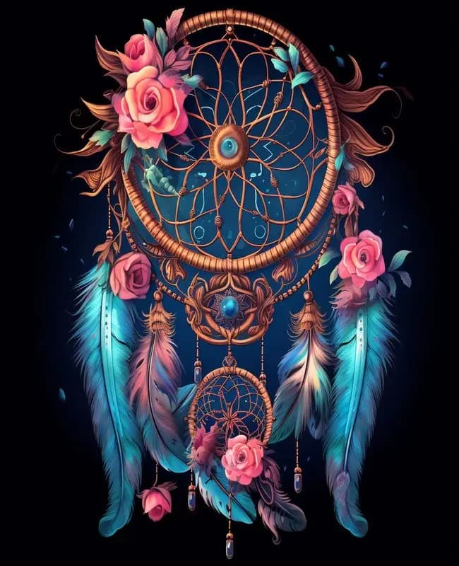 1pc frameless Painting By Numbers Modern Pictures Art Supplies Dreamcatcher Acrylic Bedroom Decoration