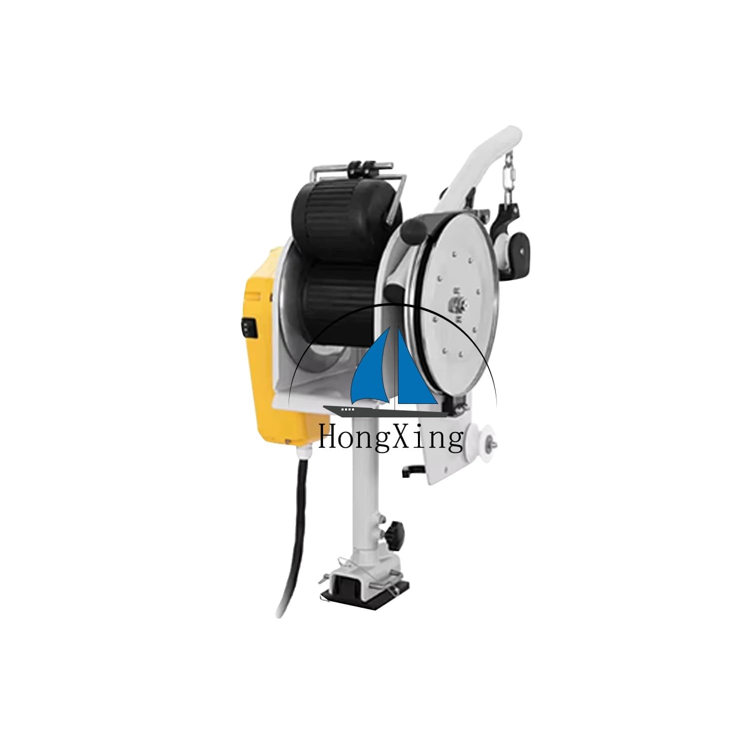 Hot Sell Fish Net Hauler Rope Lift Ting Type Electric Winch 12v 24v Marine Winch For Boat
