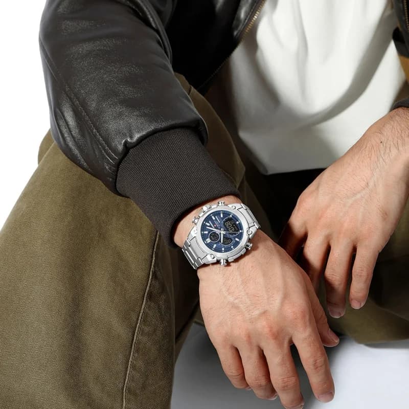 9278 NAVIFORCE Bussiness Nuovo orologio da polso originale per uomo Orologi digitali impermeabili alla moda Relogio Masculino Spedizione gratuita