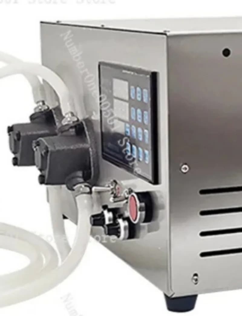 LZ-2 Dual Head Filling Machine for Candle Oil Paraffin Wax Lubricant with Handle Switch