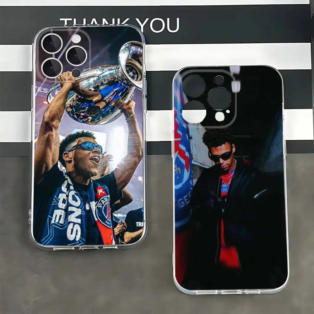 Football D-Desire D-Doues Phone Case For iPhone 17 16 15 11 12 13 14 Pro Max 7 8 Plus X Xr Xs Max SE 12mini Silicone Soft Cover