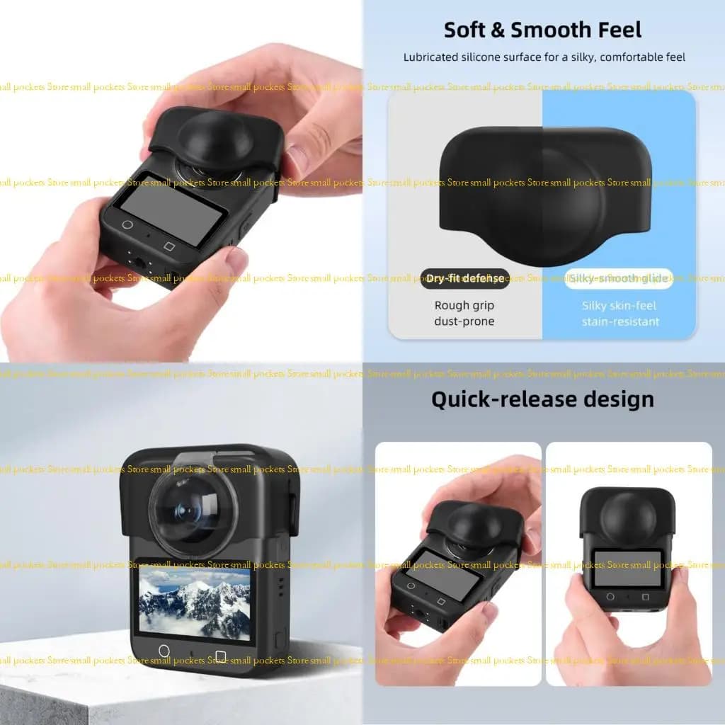 R1WD elastic lens shield for 360 Extreme Nonslip Grip Adventure Camera