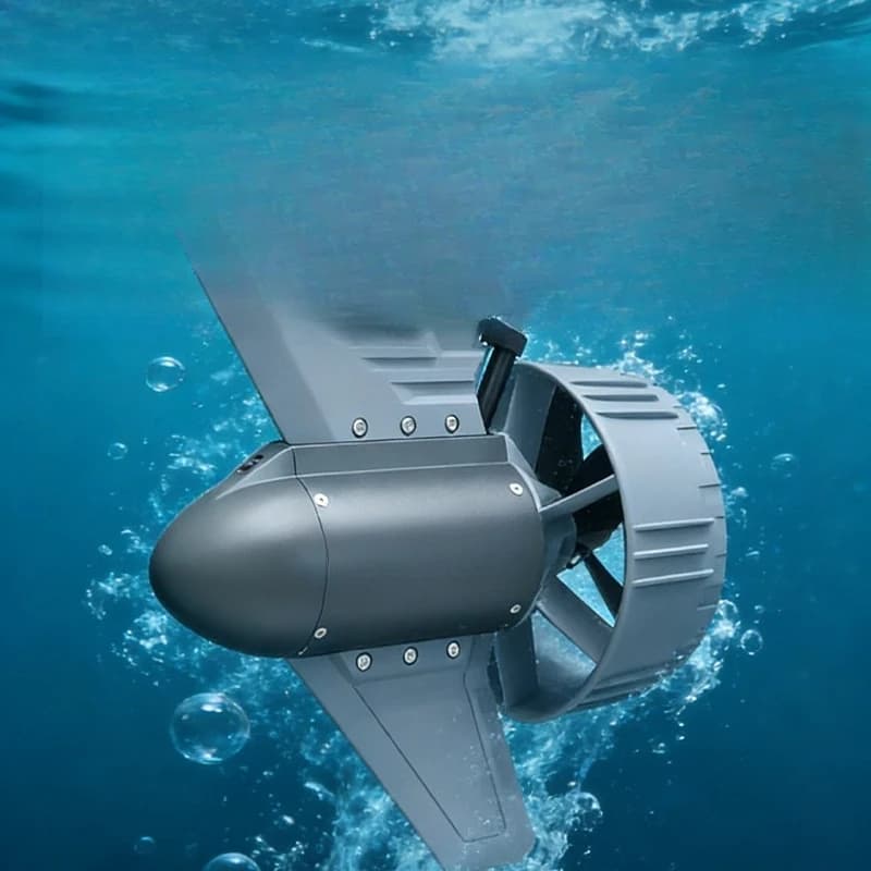 Pinna Elettrica Universale per Tavola da Surf e Paddle Board, Propulsore Subacqueo per Kayak