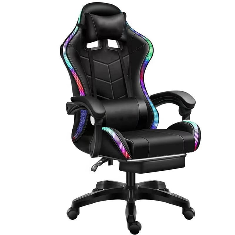 Sedia da gaming B Gamer con luci LED e altoparlanti