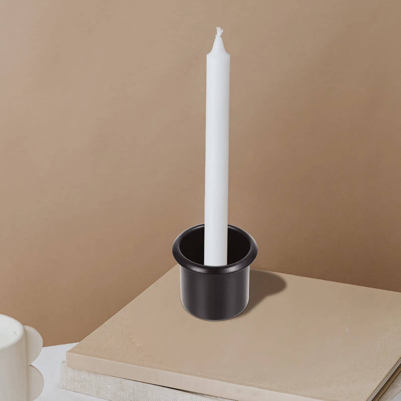 Set di 4 Portacandele in Ferro, Supporti Metallici per Candele Tea Light, Centrotavola, Decorazione Romantica, Portacandele