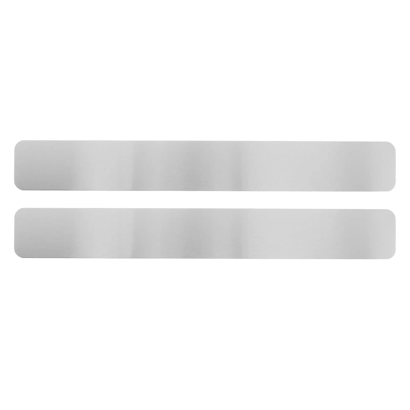 2 Pezzi Strisce Metalliche Autoadesive per Bacheca Fotografica, Strisce Magnetiche per Esposizione Messaggi, Organizzatore per Casa e Ufficio