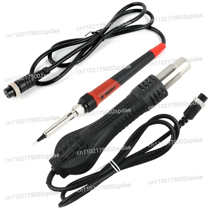 8586D/8582D Rework Solder Station Accessories Replacement Soldering Iron Handle Hot Air Gun handle Heating Element